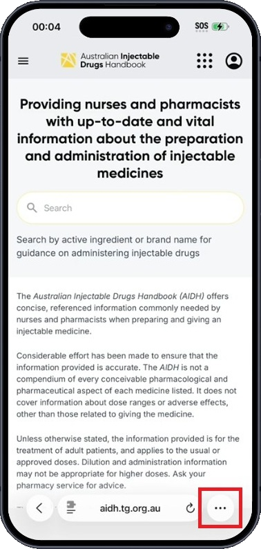  Step 1 installing AIDH mobile app