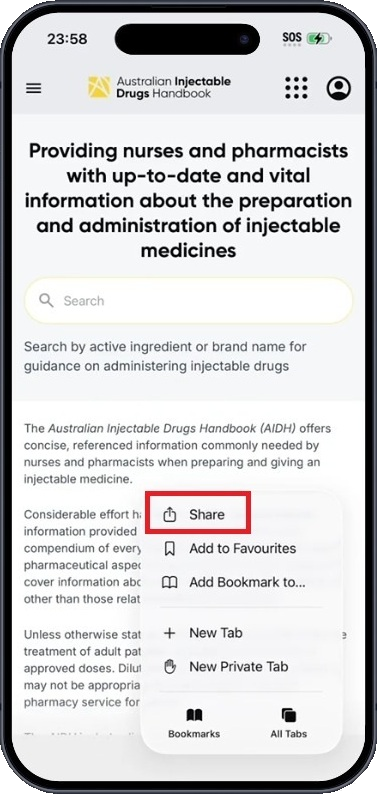  Step 2 installing AIDH mobile app